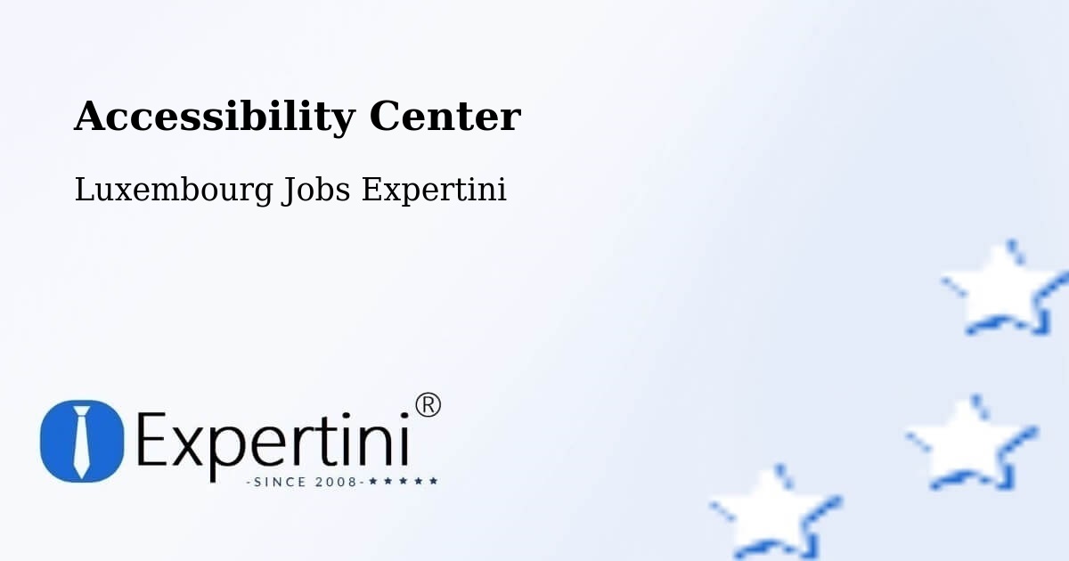 Accessibility Statement – Alzingen - Luxembourg Jobs Expertini