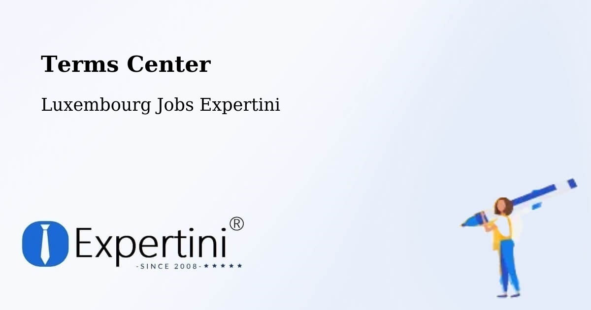 Terms of Service – Alzingen - Luxembourg Jobs Expertini